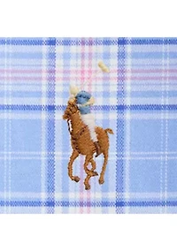 Boys 8-20 Plaid Performance Oxford Shirt