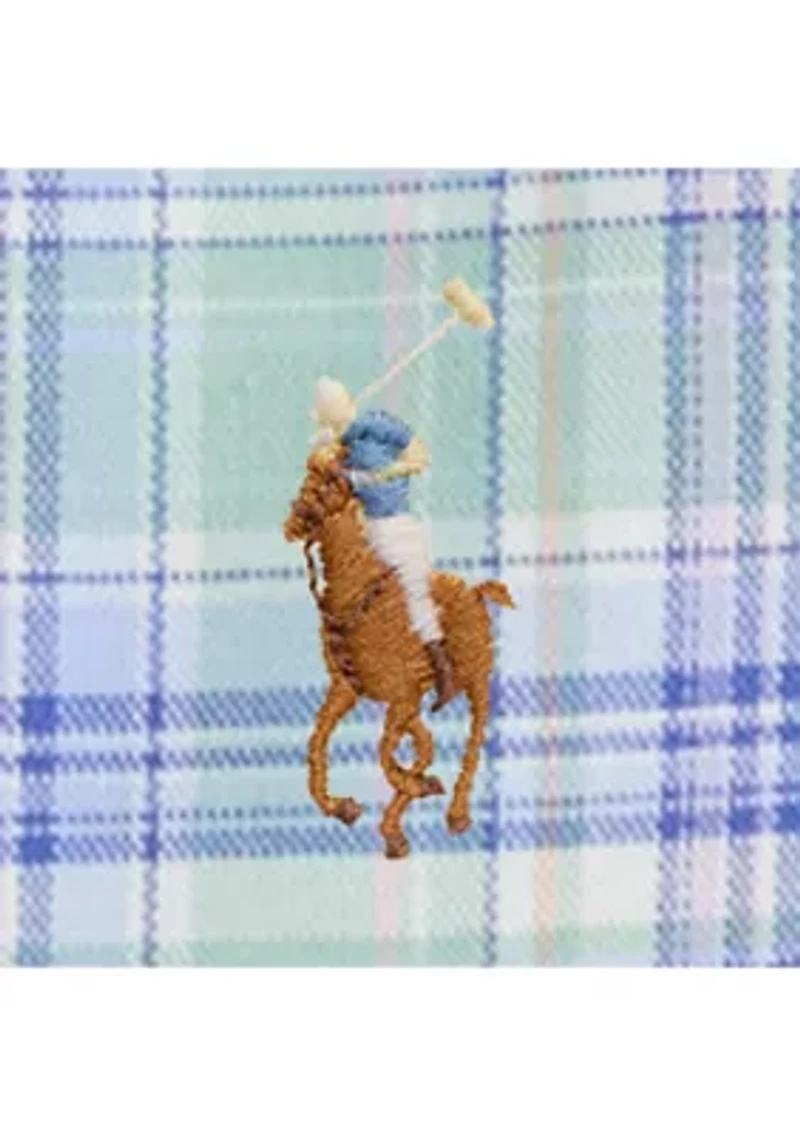 Boys 8-20 Plaid Performance Oxford Shirt