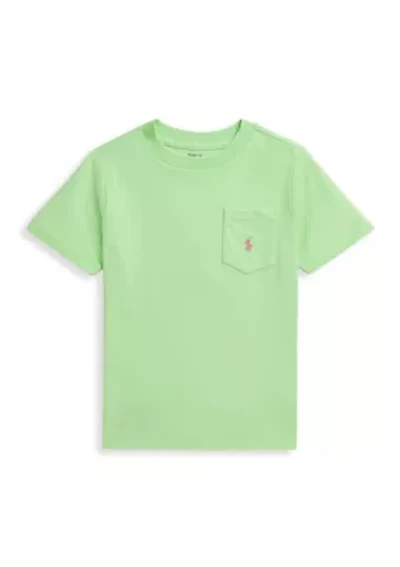 Boys 2-7 Cotton Jersey Pocket T-Shirt