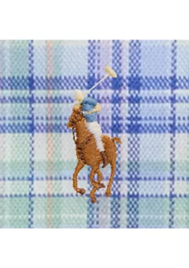 Boys 2-7 Plaid Performance Oxford Shirt