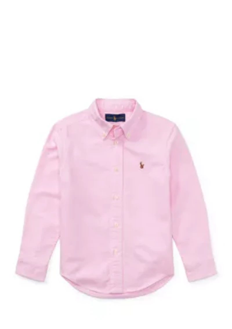 Boys 2-7 Cotton Oxford Shirt