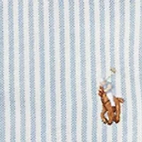 Boys 2-7 Striped Cotton Oxford Shirt