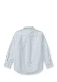 Boys 2-7 Striped Cotton Oxford Shirt