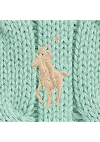 Boys 2-7 Cable-Knit Cotton Sweater