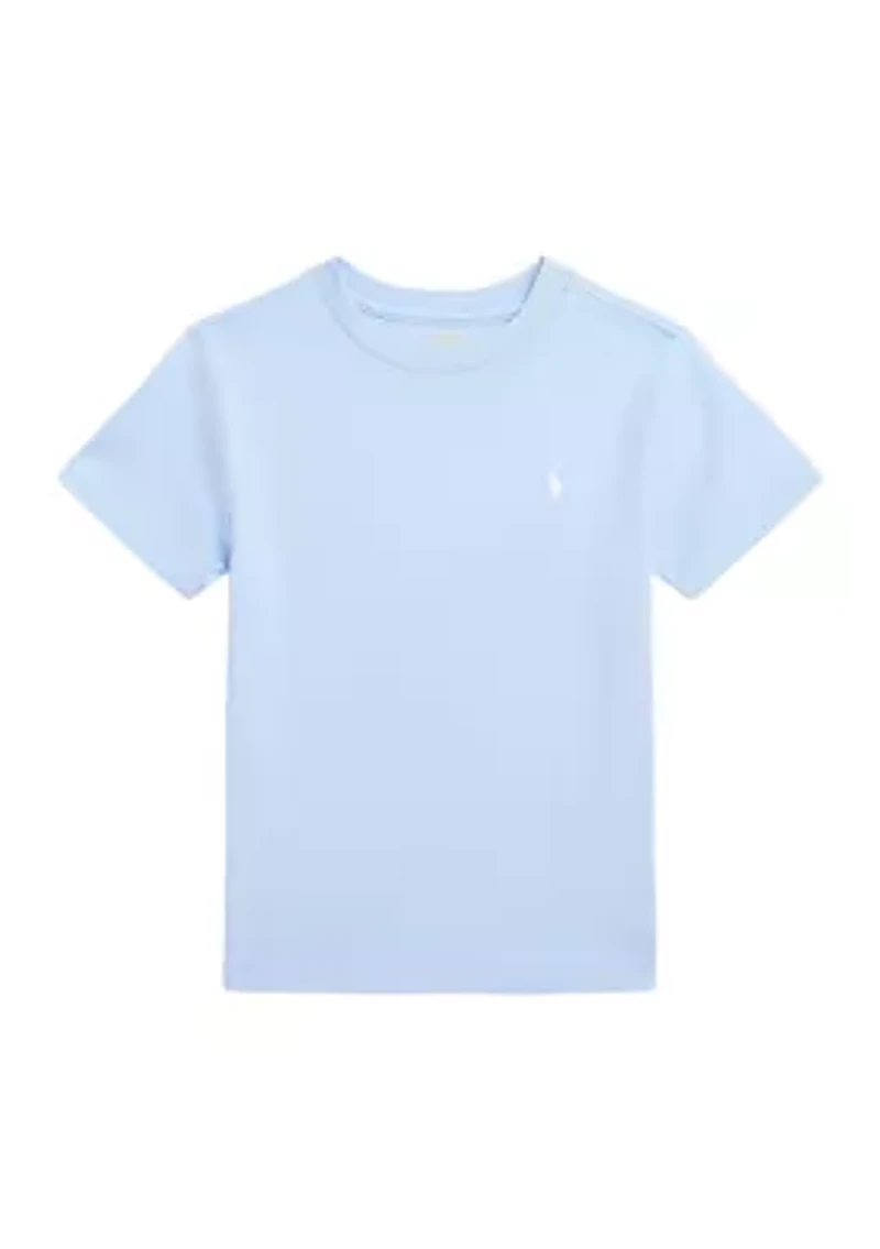 Boys 4-7 Cotton Jersey Crew Neck T-Shirt
