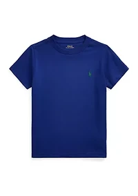 Boys 4-7 Cotton Jersey Crew Neck T-Shirt