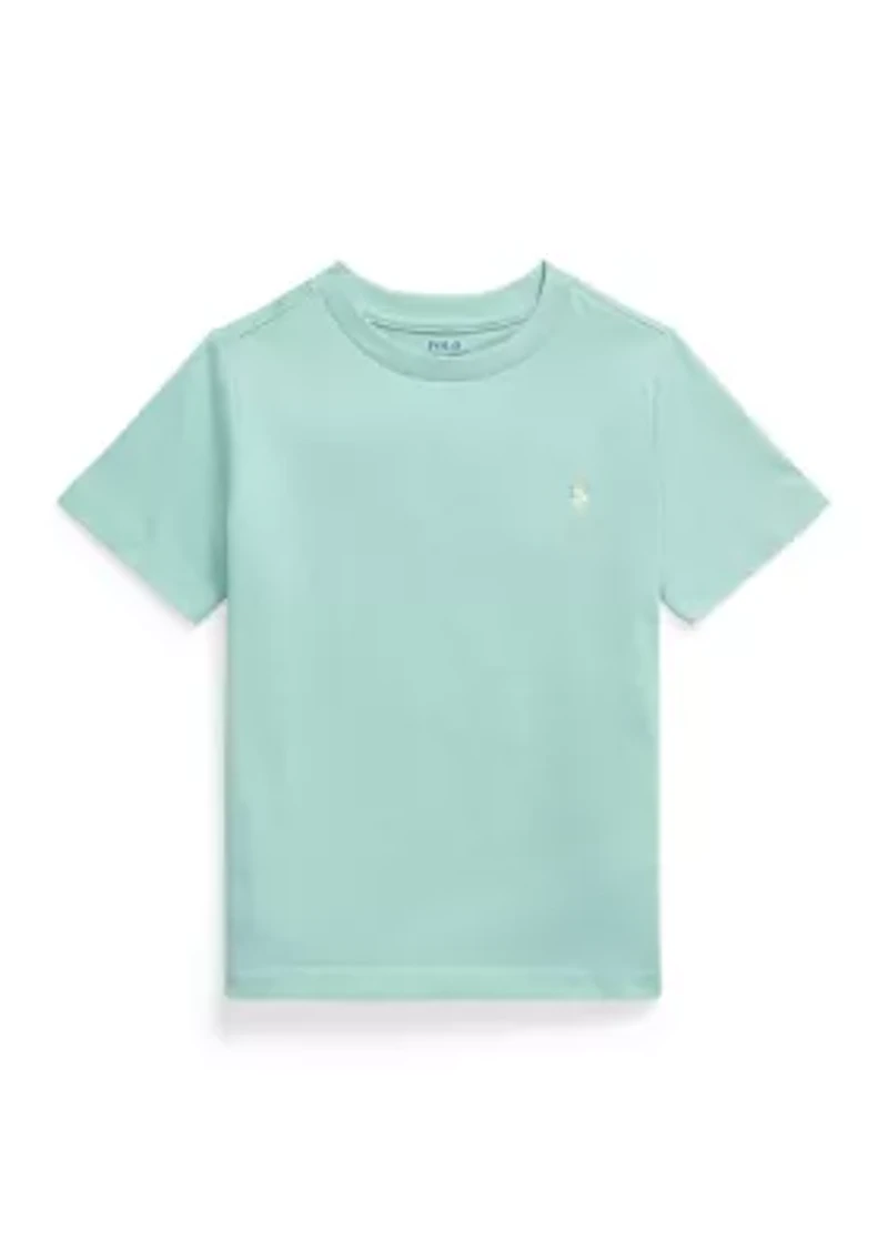 Boys 2-7 Cotton Jersey Crewneck Tee