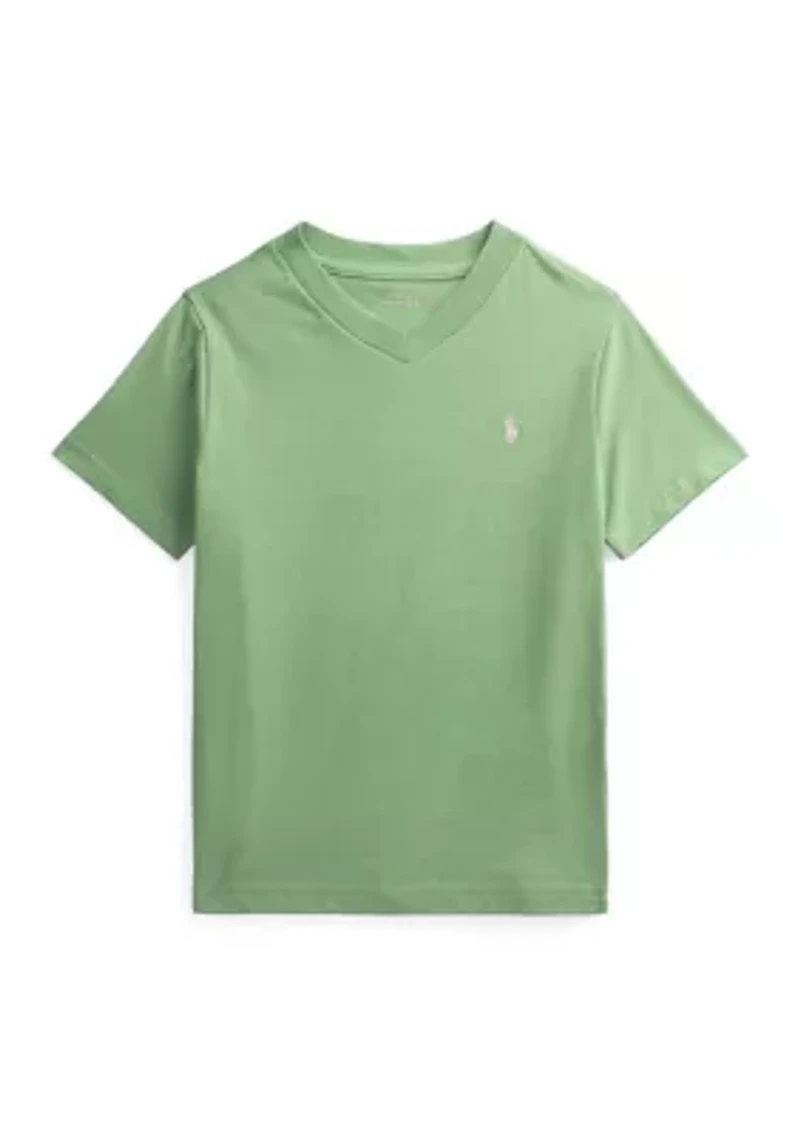 Boys 4-7 Cotton Jersey V-Neck T-Shirt