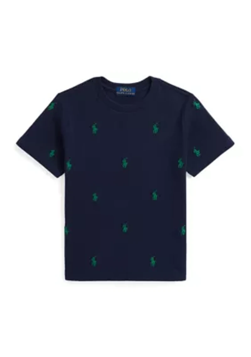Boys 2-7 Polo Pony Cotton Mesh T-Shirt