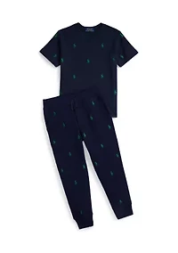 Boys 2-7 Polo Pony Cotton Mesh T-Shirt
