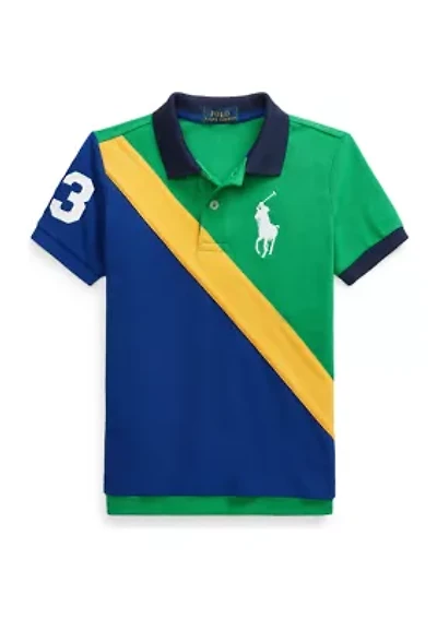 Boys 2-7 Big Pony Cotton Mesh Polo Shirt