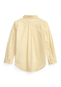 Boys 2-7 Plaid Cotton Poplin Shirt