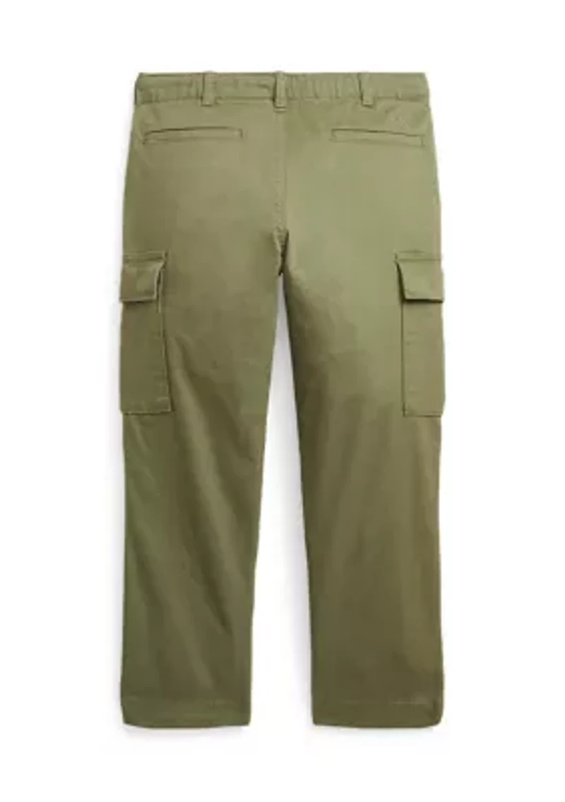 Boys 2-7 Stretch Chino Cargo Pants
