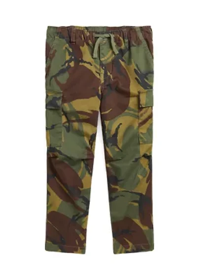 Boys 4-7 Camo Stretch Chino Cargo Pants