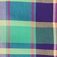 Boys 2-7 Plaid Cotton Poplin Short-Sleeve Shirt