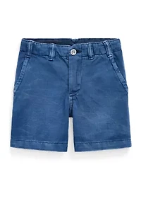 Boys 4-7 Cotton Twill Shorts