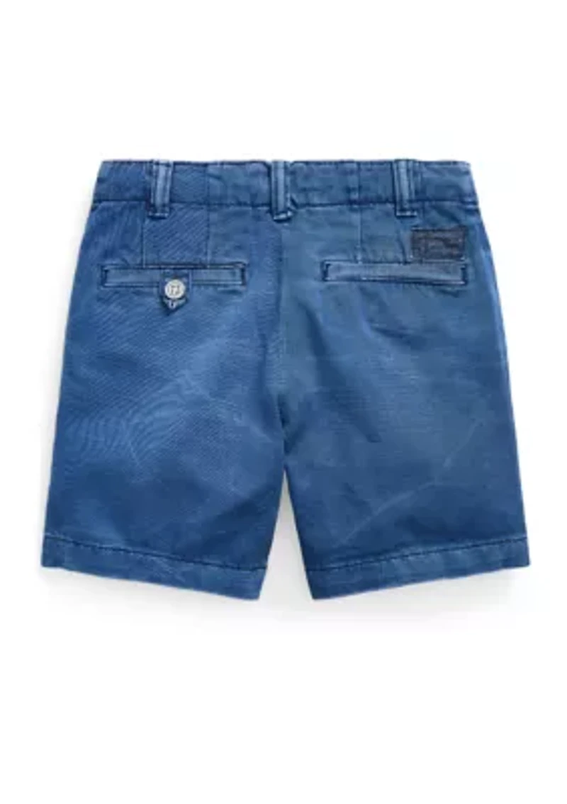 Boys 4-7 Cotton Twill Shorts