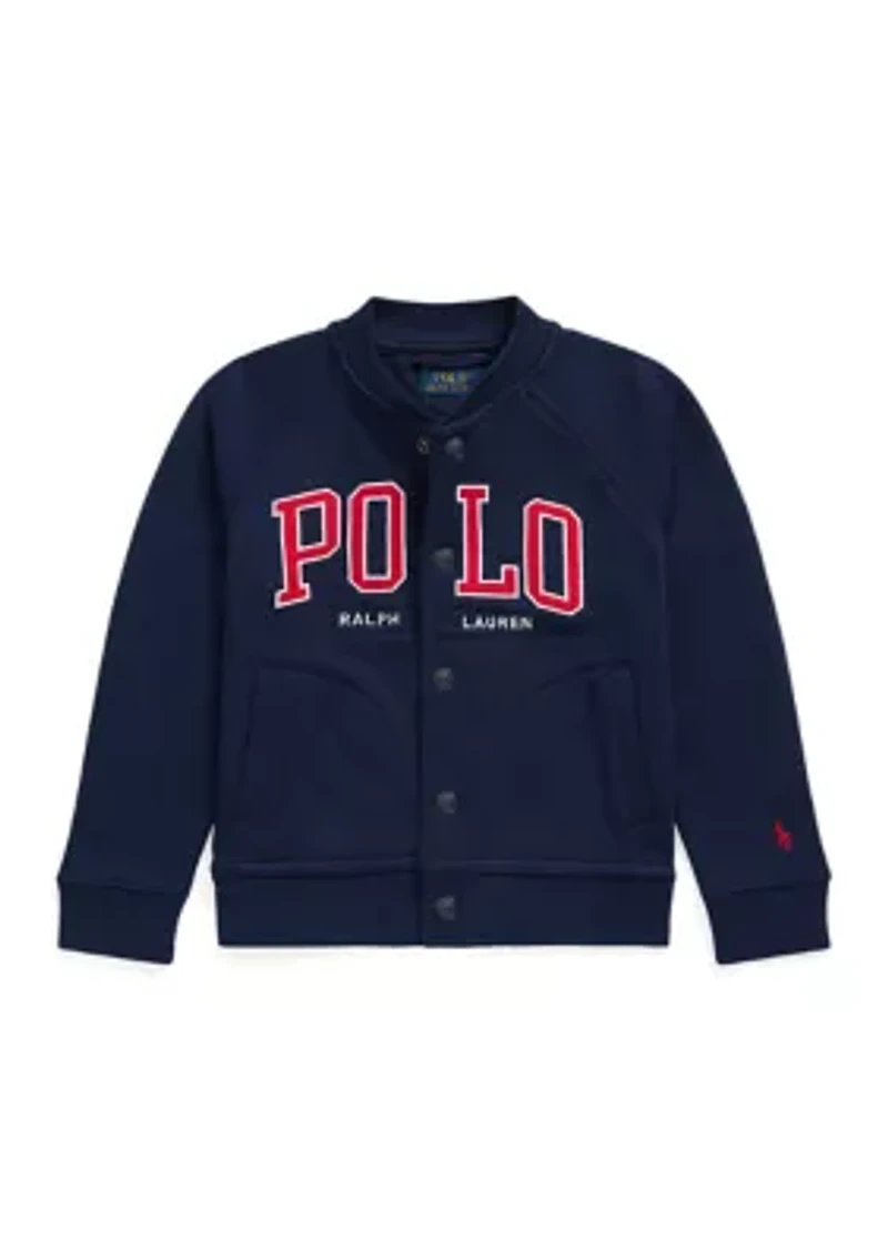 Boys 2-7 Logo Fleece Baseball Jacket