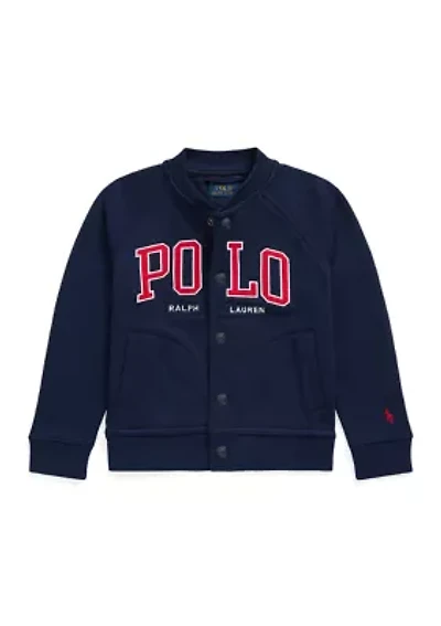 Boys 2-7 Logo Fleece Baseball Jacket