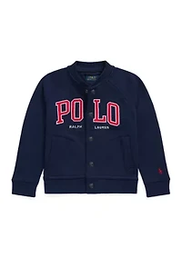 Boys 2-7 Logo Fleece Baseball Jacket