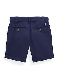Boys 2-7 Straight Fit Linen-Cotton Shorts