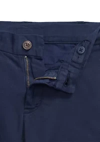 Boys 2-7 Straight Fit Linen-Cotton Shorts