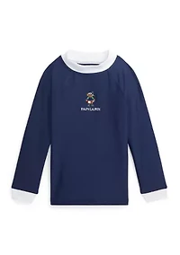 Boys 2-7 Polo Bear Performance Rash Guard