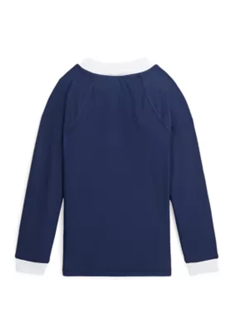 Boys 2-7 Polo Bear Performance Rash Guard