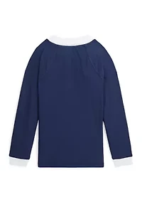 Boys 2-7 Polo Bear Performance Rash Guard