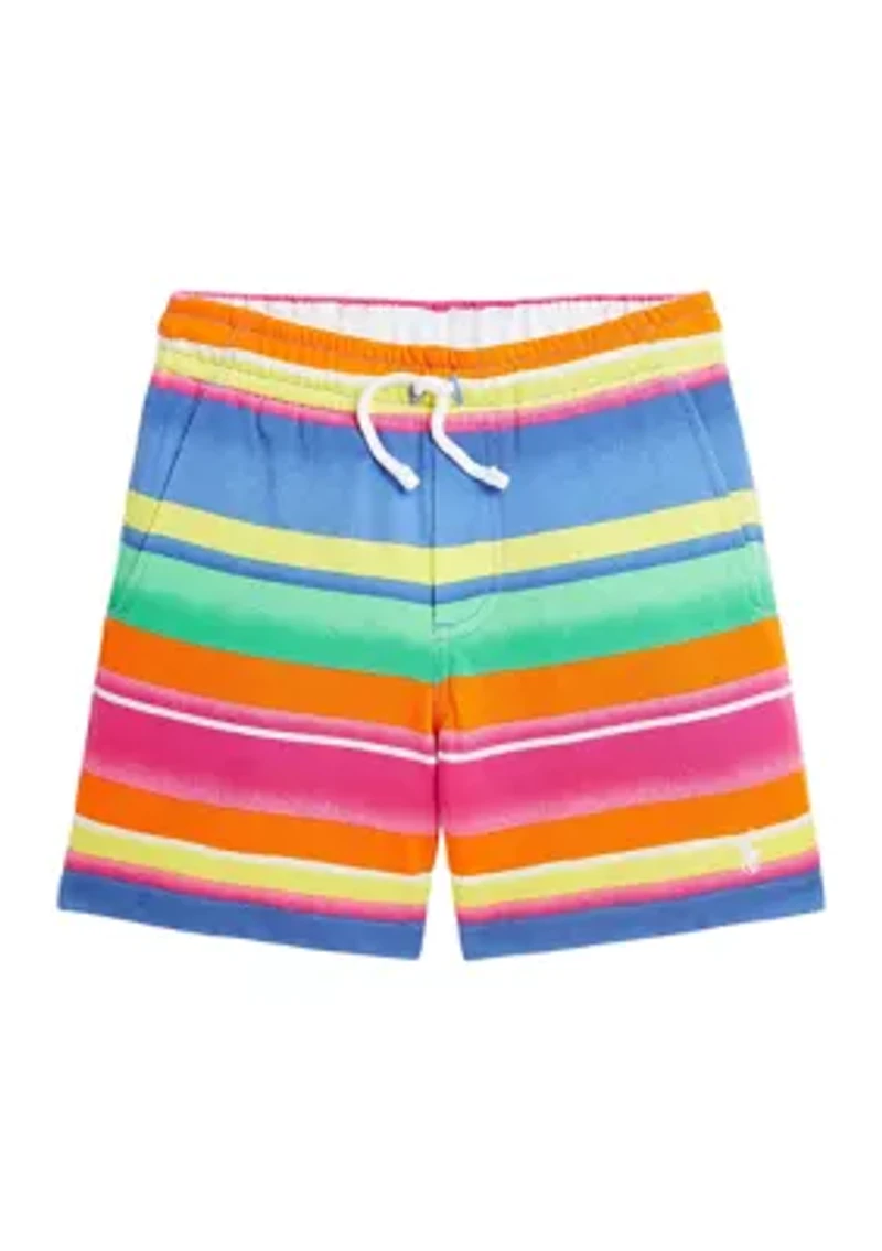 Boys 2-7 Striped Spa Terry Shorts