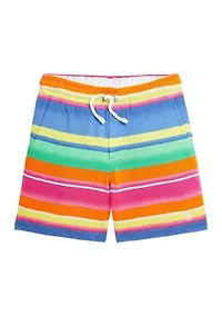 Boys 2-7 Striped Spa Terry Shorts