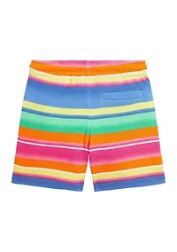 Boys 2-7 Striped Spa Terry Shorts
