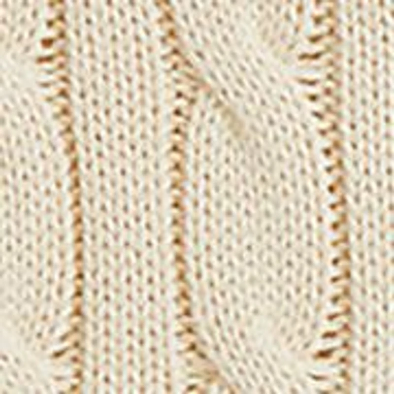 Boys 2-7 Cable Cotton Hooded Full Zip Sweater