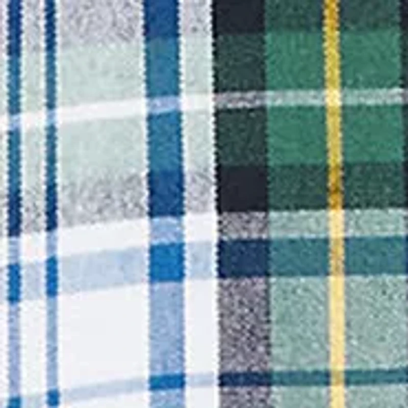 Boys 2-7 Plaid Brushed Cotton Oxford Shirt