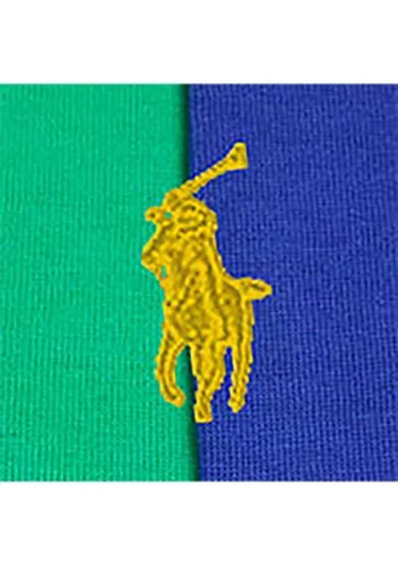 Boys 2-7 Color Blocked Double Knit Jogger Pants