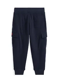 Boys 2-7 Waffle Knit Cotton Cargo Jogger Pants