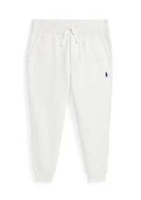 Boys 2-7 Plaid Trim Fleece Jogger Pants