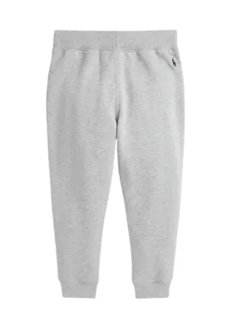 Boys 2-7 Corduroy Logo Fleece Jogger Pants