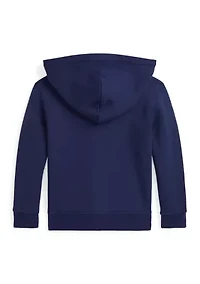 Boys 2-7 Logo Fleece Full Zip Hoodie