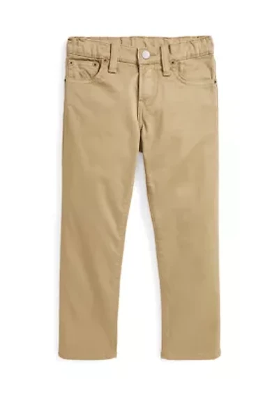 Boys 4-7 Sullivan Slim Stretch Sateen Pants