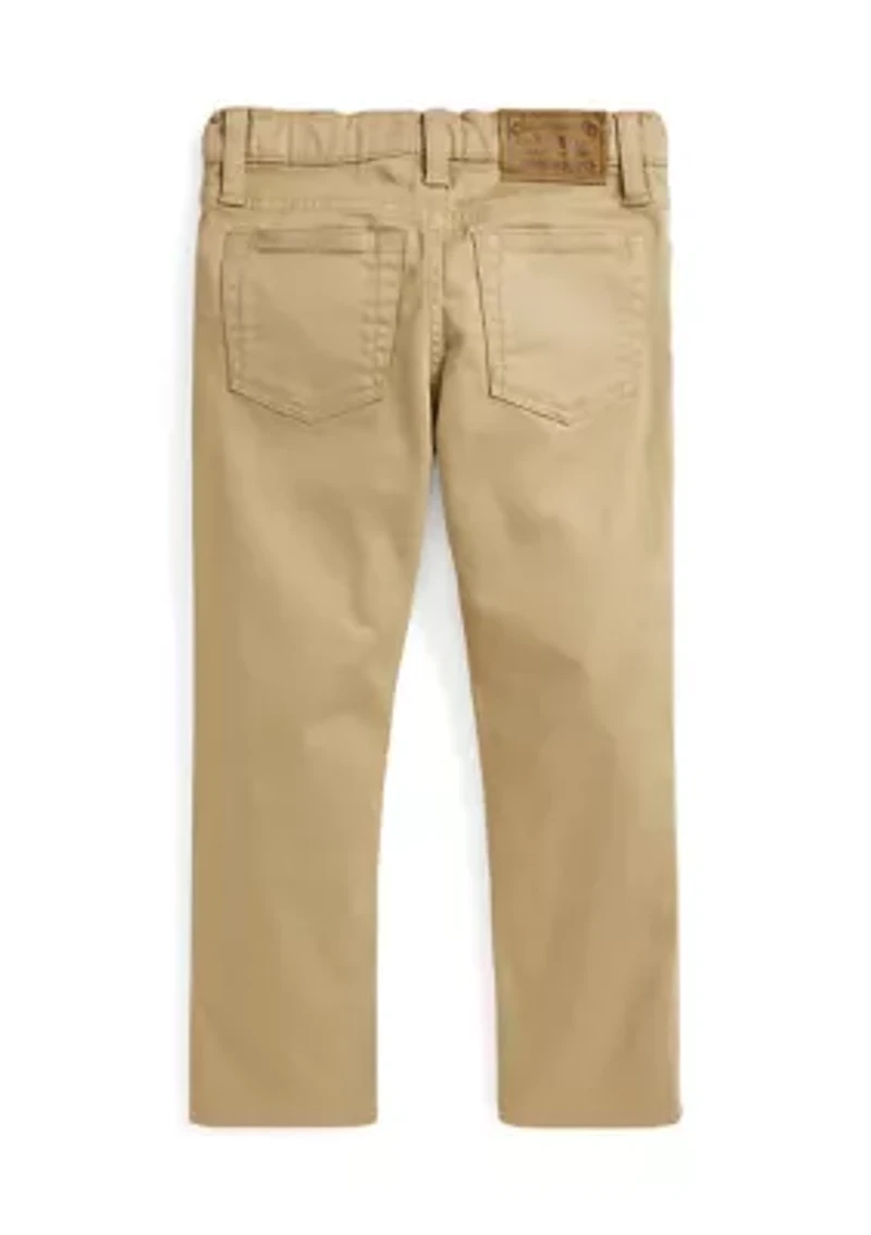 Boys 4-7 Sullivan Slim Stretch Sateen Pants