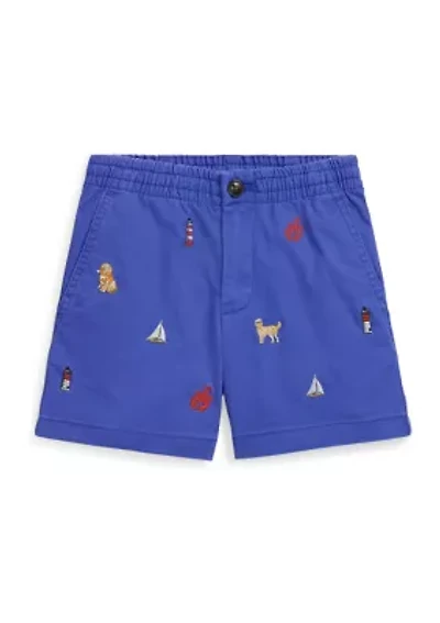 Boys 2-7 Polo Prepster Embroidered Chino Shorts