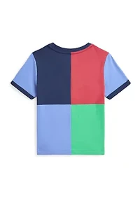 Boys 2-7 Color Blocked Cotton Jersey T-Shirt