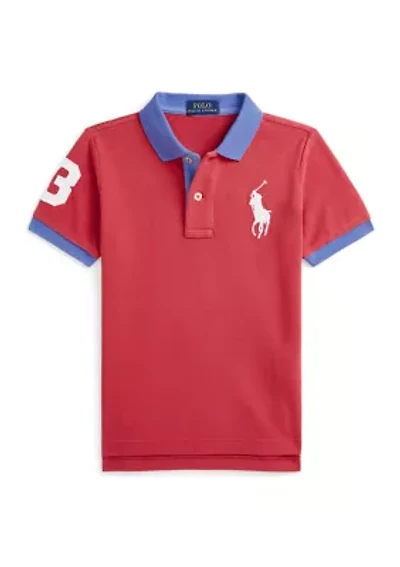 Boys 2-7 Big Pony Cotton Mesh Polo Shirt