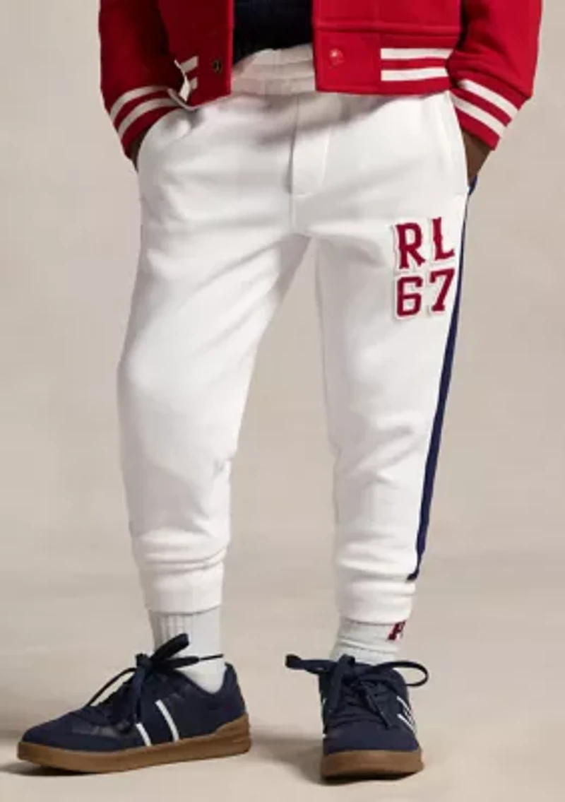 Boys 2-7 Logo Double Knit Jogger Pants