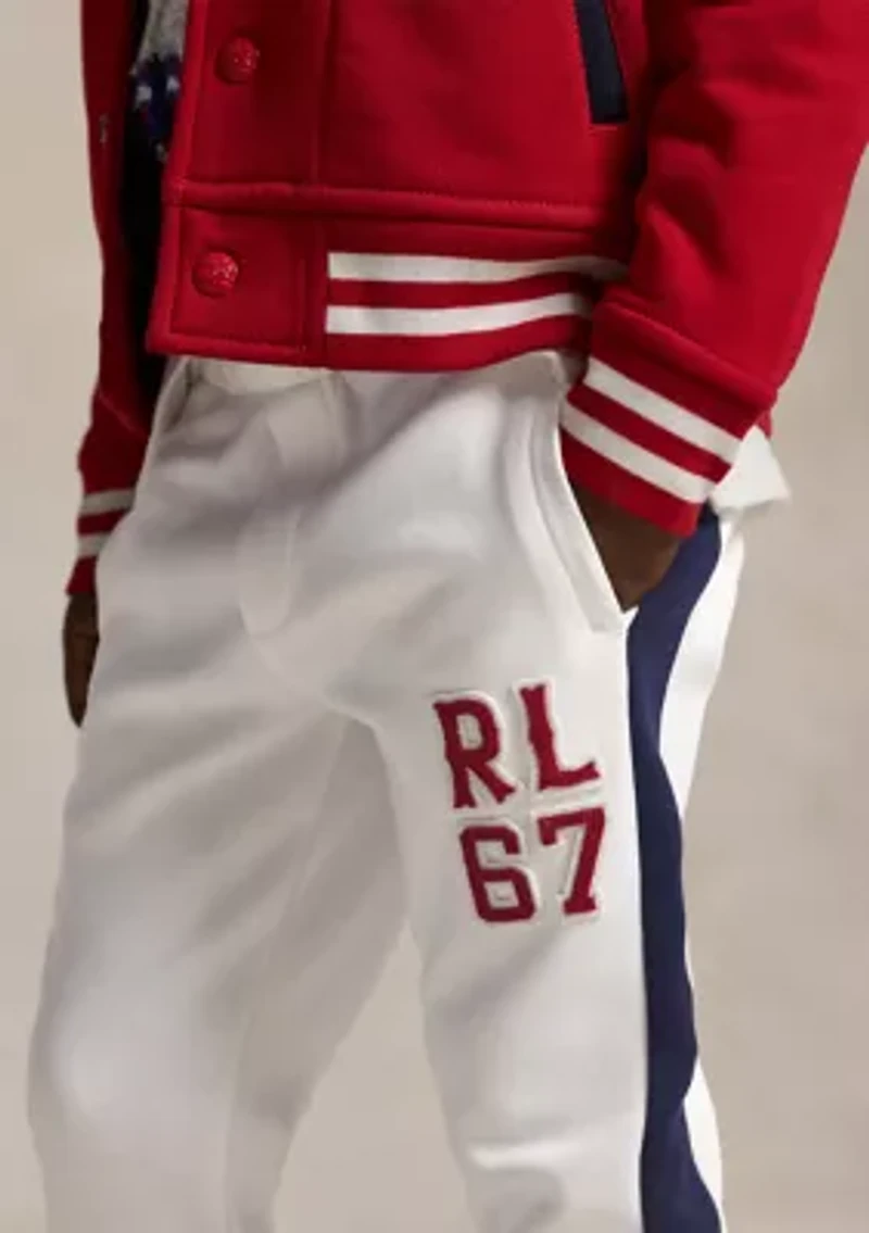 Boys 2-7 Logo Double Knit Jogger Pants