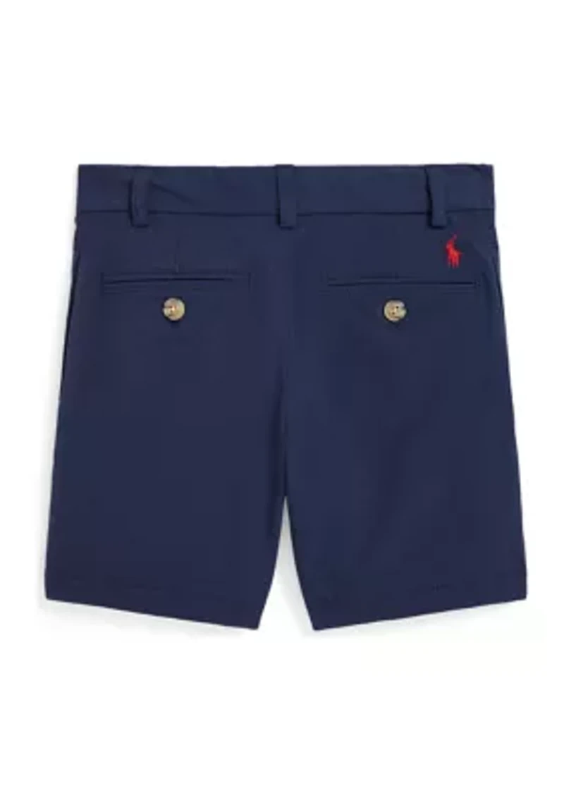 Boys 2-7 Flat Front Stretch Shorts