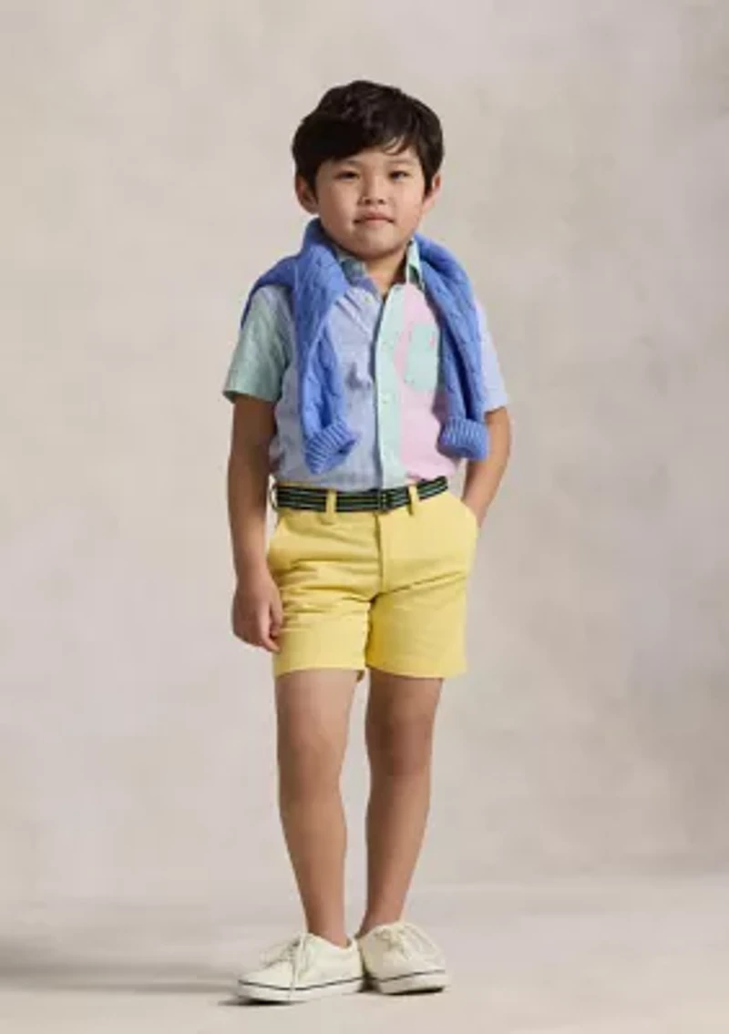Boys 2-7 Striped Cotton Seersucker Fun Shirt