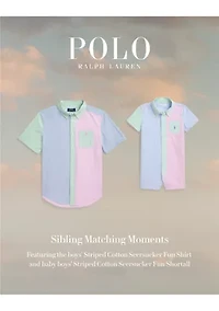 Boys 2-7 Striped Cotton Seersucker Fun Shirt