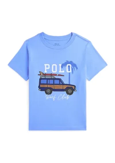 Boys 2-7 Car Print Cotton Jersey T-Shirt